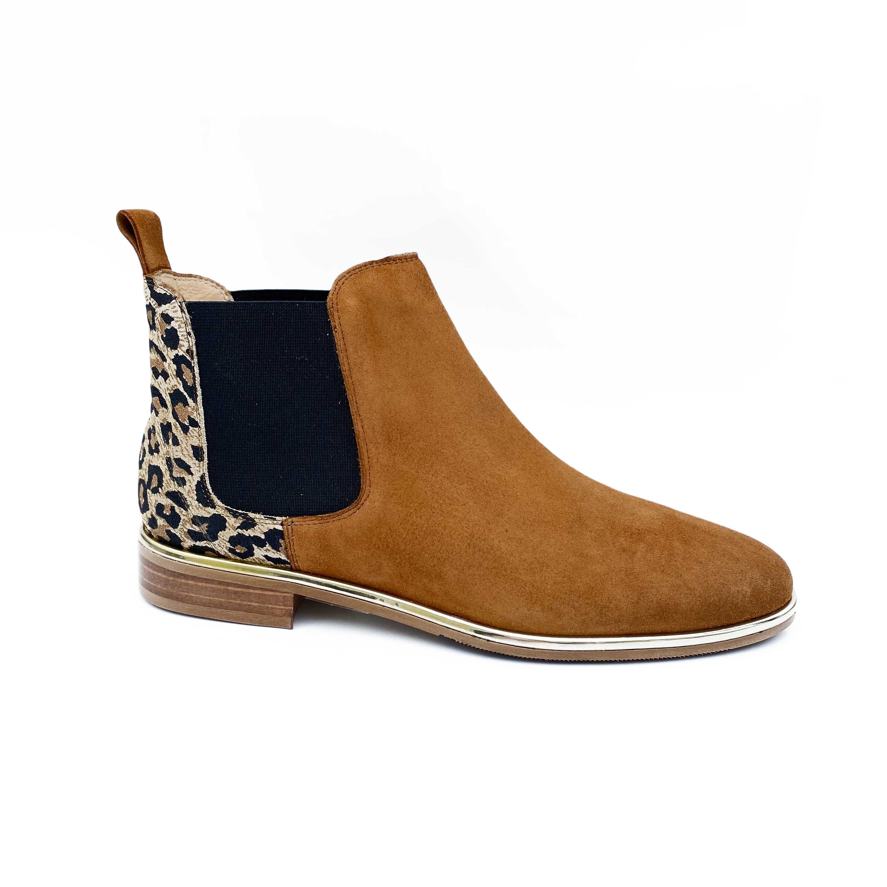 Leopard Print Chelsea Boot